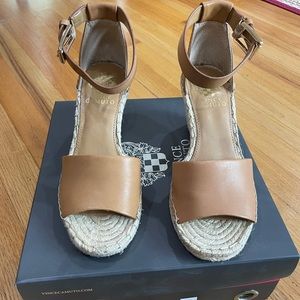 Vince Camuto espadrille wedge sandals
